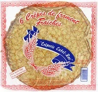 6 crêpes de froment fraîches