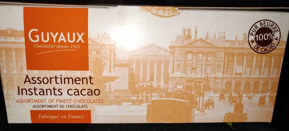 Guyaux assortiment instant cacao