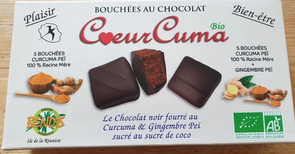CoeurCuma - Bouchées au chocolat