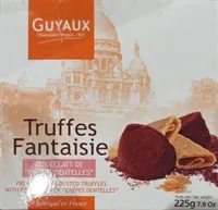 Truffes fantaisie aux éclats de crêpes dentelles