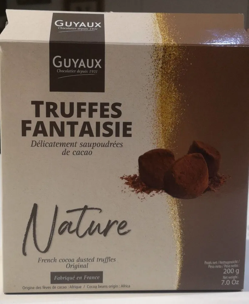 Truffes fantaisie nature