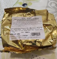 Truffes fantaisie éclats caramel au sel de Guérande