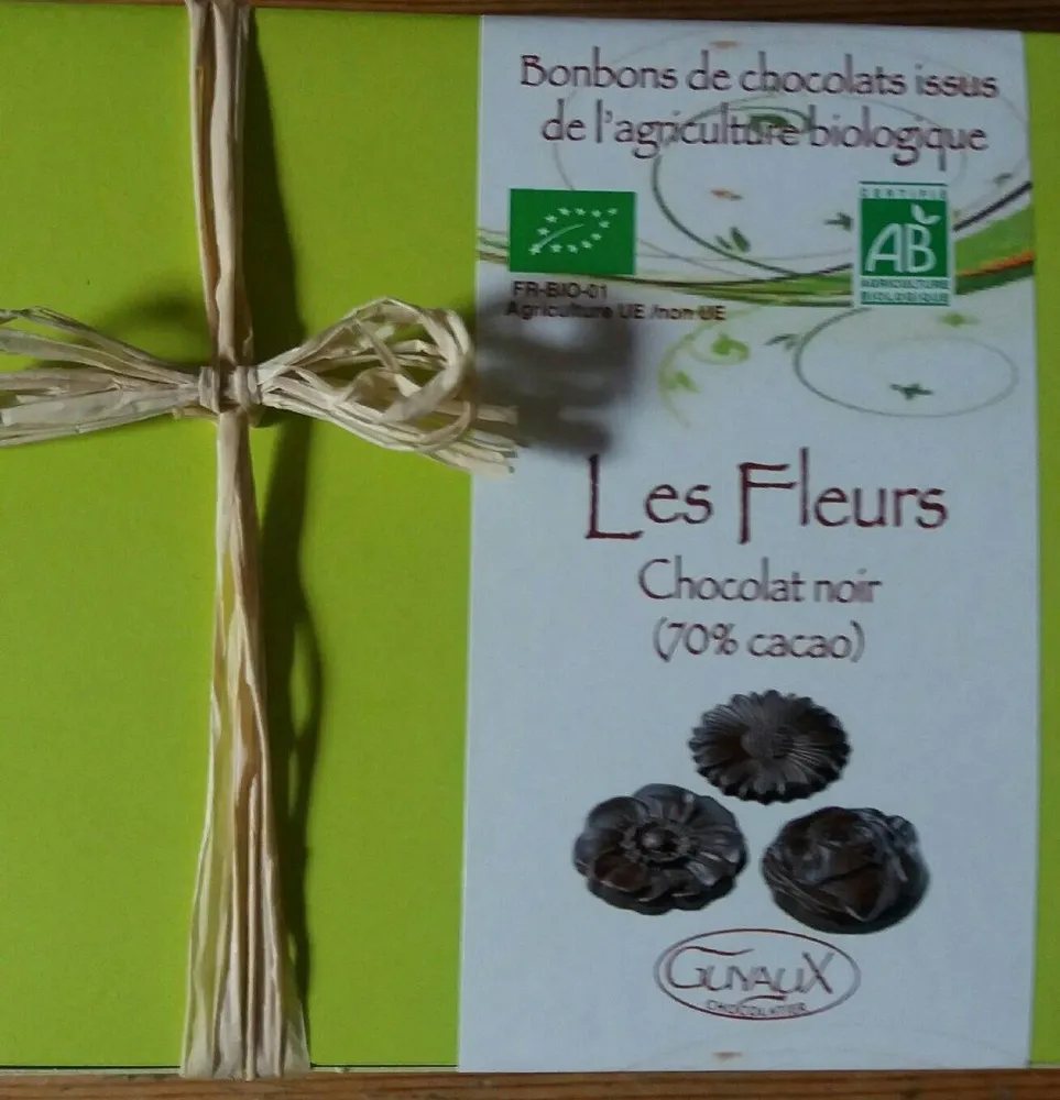 Les Fleurs Chocolat Noir 70%