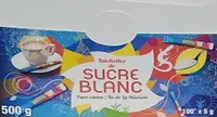Buchettes de sucre blanc