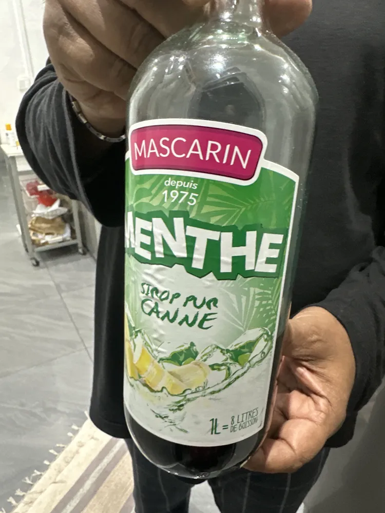 Sirop Menthe Pur Canne