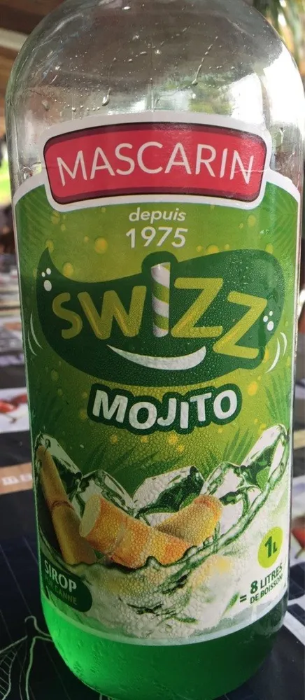 Sirop pur canne gout Mojito