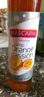 Sirop orange passion