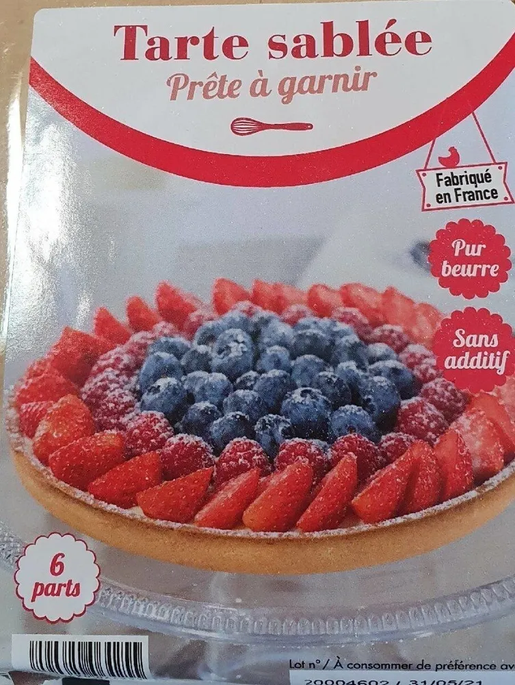 Tarte sablée