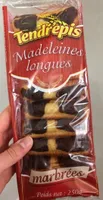 Madeleines longues marbrées