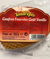 Gaufres Fourrées Goût Vanille