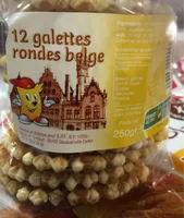 11 galettes rondes belges