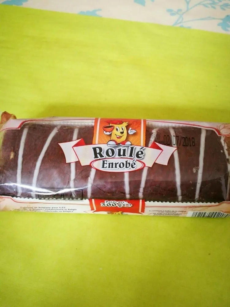 Gateau roulé au fourrage chocolat