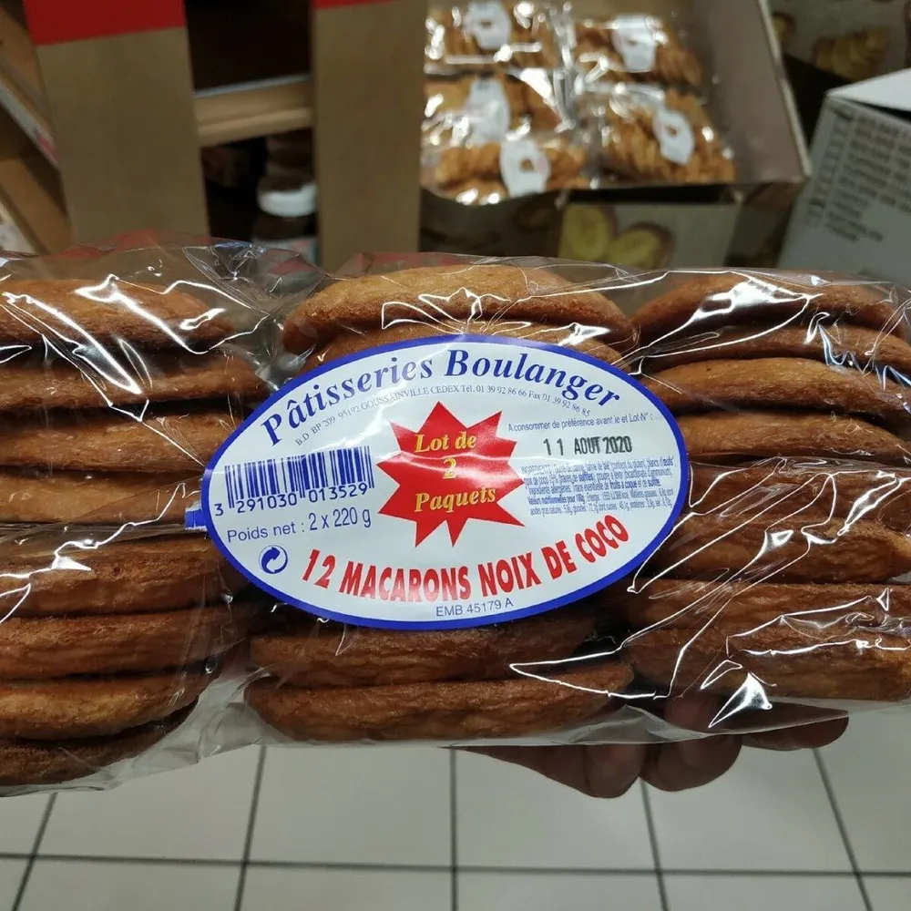 Macarons noix de coco