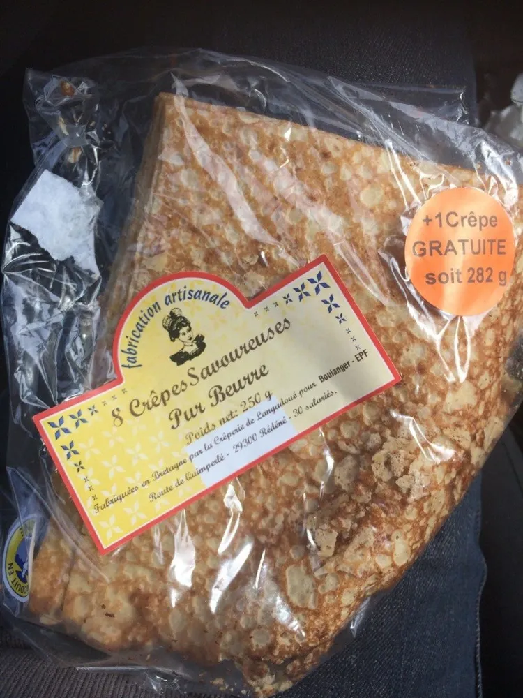 Crepes savoureuse pur beurre
