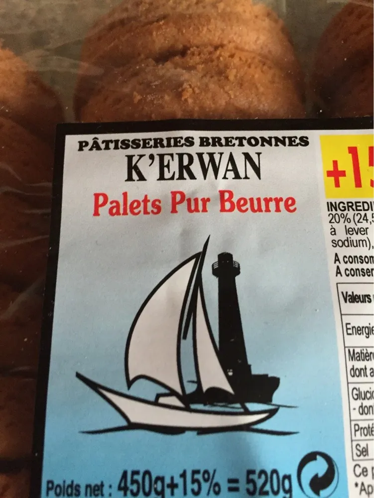 Palets pur beurre
