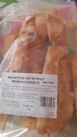Brochettes de filet de poulet provençale surgelées