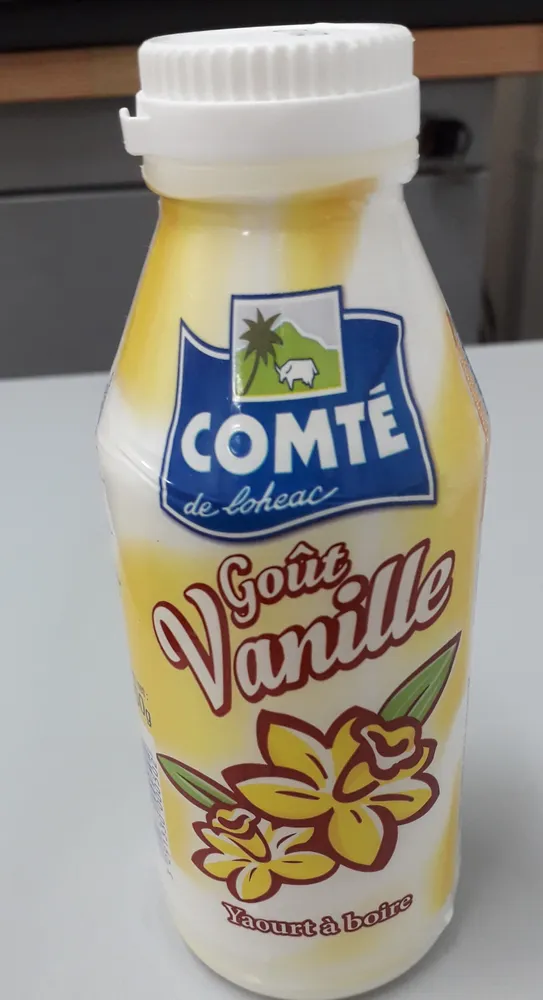 Yaourt à boire vanille