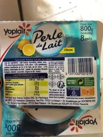Perle de lait citron