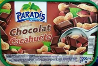 Crème glacée chocolat cacahuète
