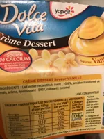 Dolce vita creme dessert vanille