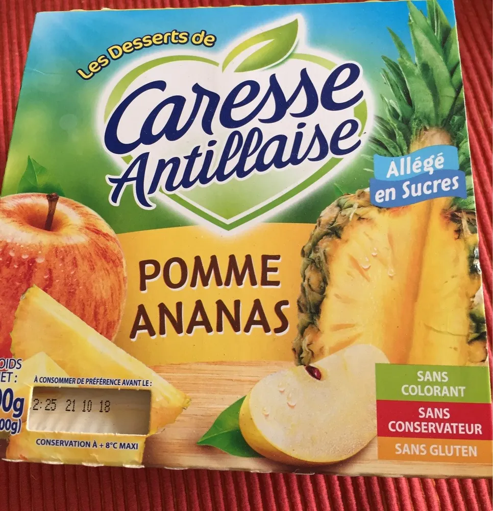 Compote pomme ananas