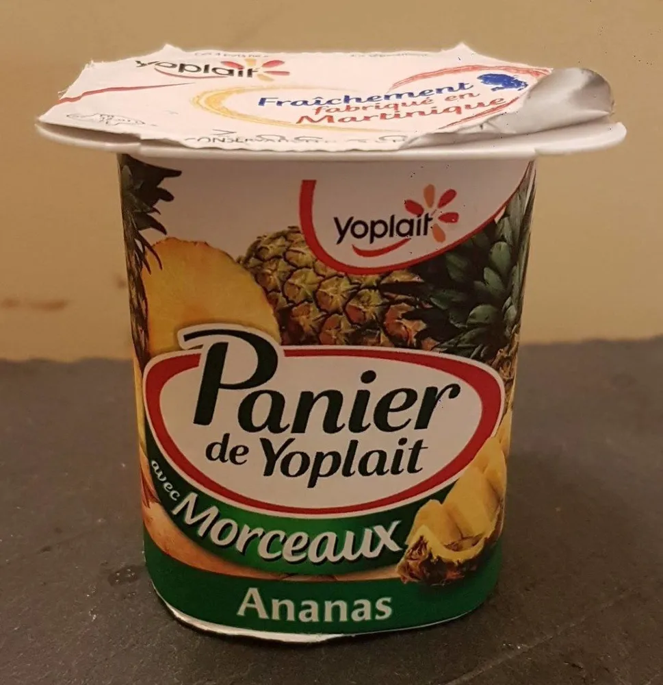 Panier De Yoplait avec Morceaux