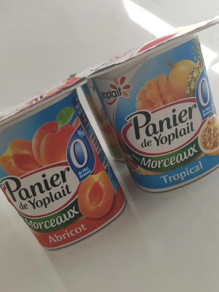 Panier Yoplait aux fruits 0%