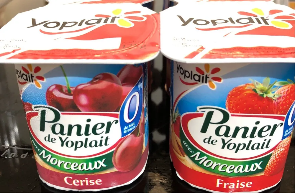 Panier de Yoplait