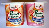 Panier de Yoplait - Fruits mixés - Goyave, Mangue, Abricot