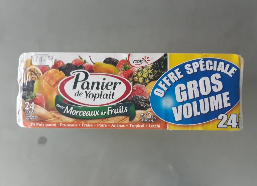 PANIER DE YOPLAIT