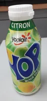 Yaourt à boire pulpe de citron Yop citron