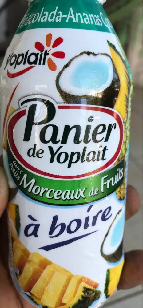Panier de yoplait a boire