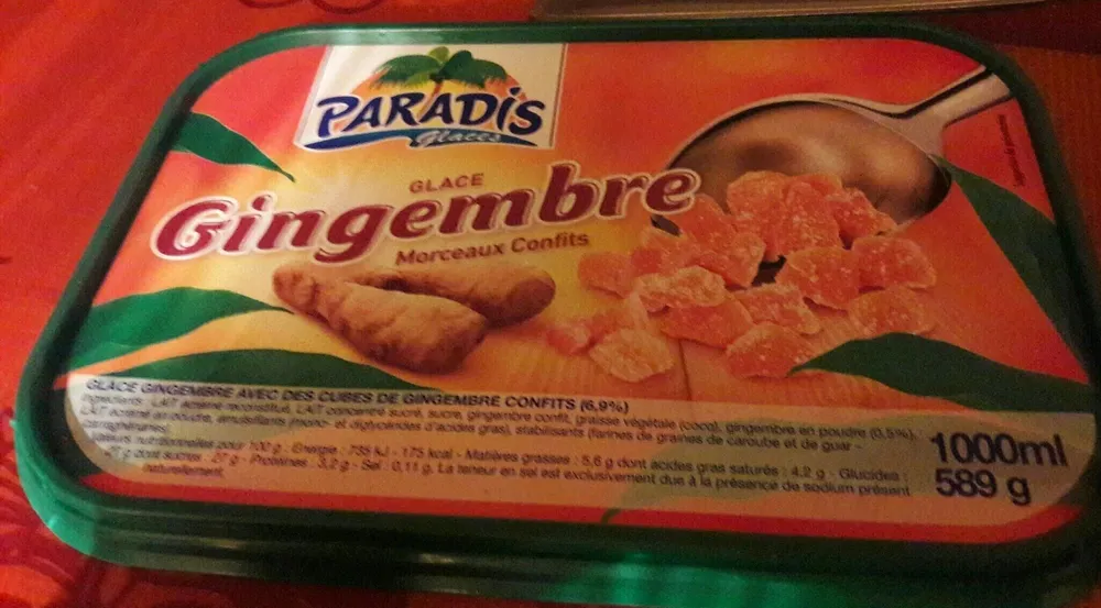 Glace Gingembre
