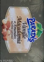 Glace vanille macadamia et amandes
