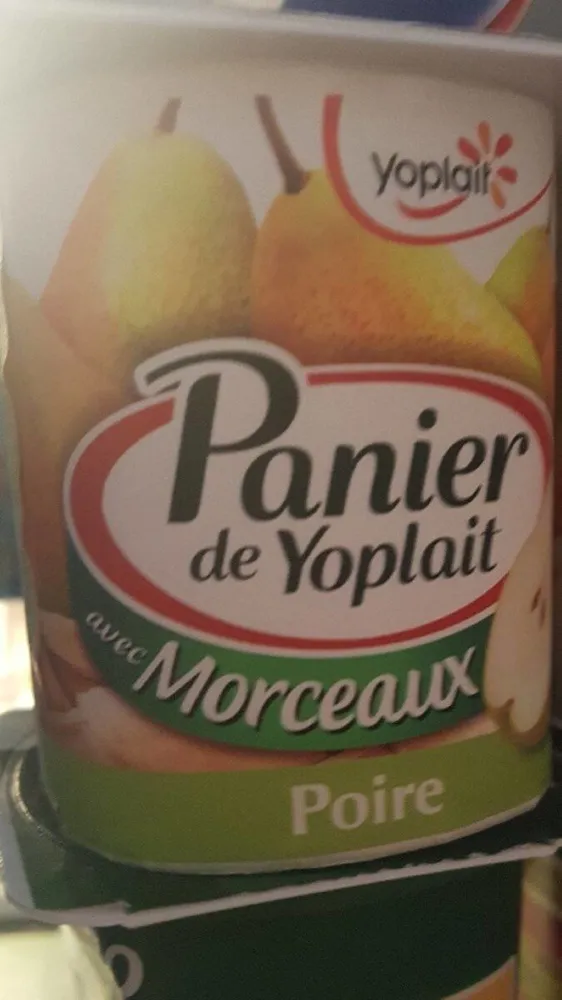 Panier de yoplait