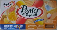 Panier de Yoplait Fruits mixés