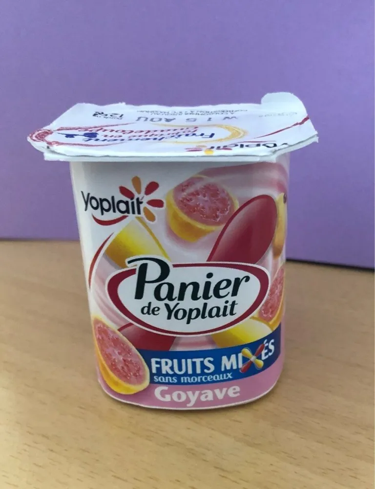 Panier de Yoplait Goyave