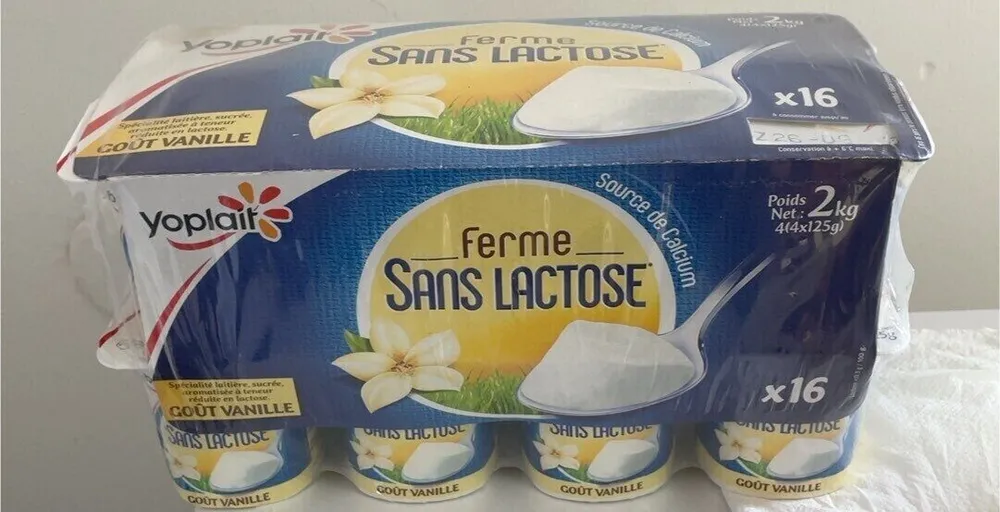 Yaourt ferme Sans lactose