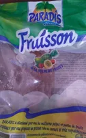 Glace paradis fruisson à la pulpe de fruits