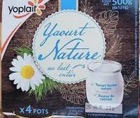 Yaourt nature au lait entier