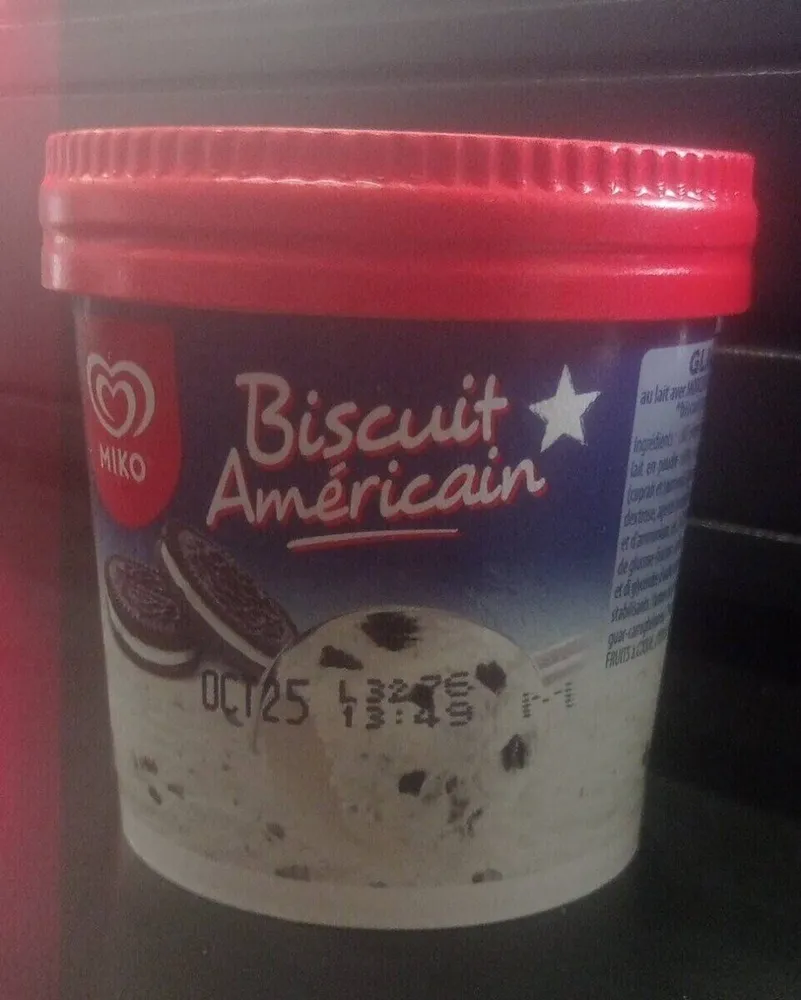 Miko glace Biscuit Américain 180ml