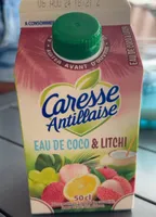 Jus eau de coco et litchi