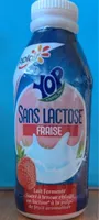 Yop sans lactose à la fraise