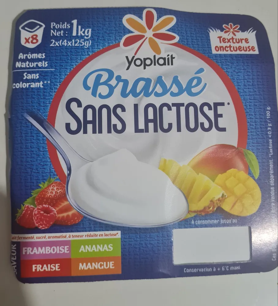 Brassé Sans Lactose