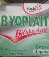 b de yoplait brassé amande
