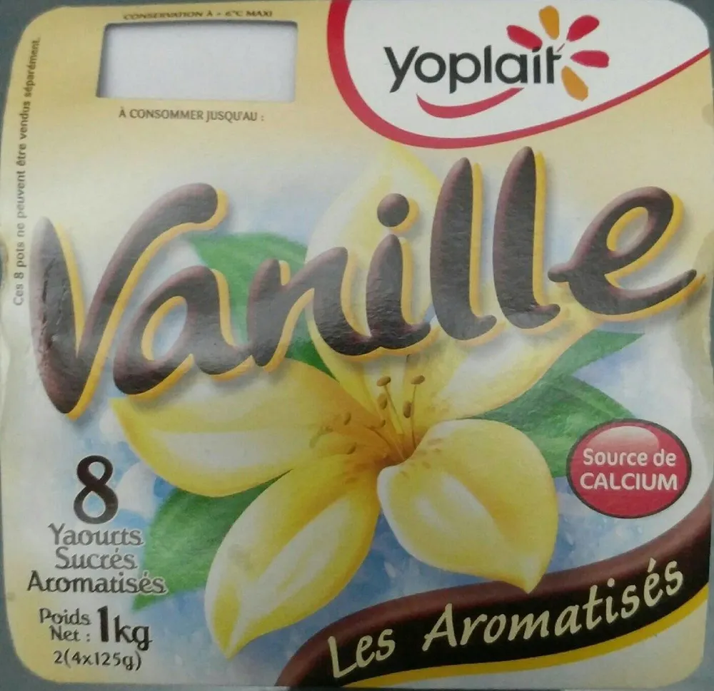 Yoplait vanille Les aromatisés