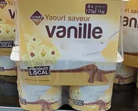 Yaourt saveur vanille