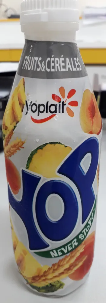 Yop fruits et céréales