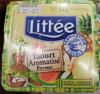 Man littée yaourt aromatisé ferme
