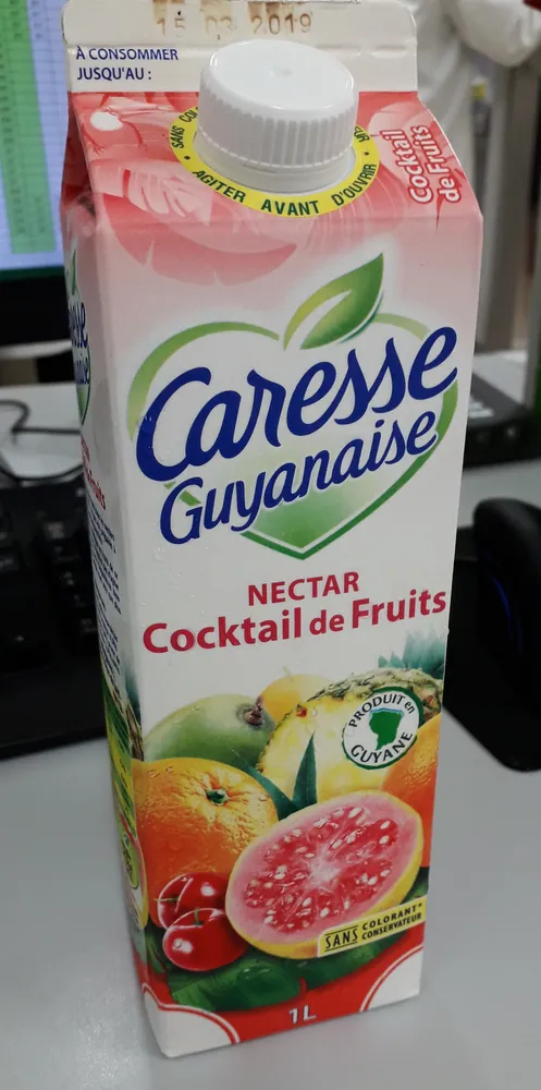 Nectar cocktail de fruits